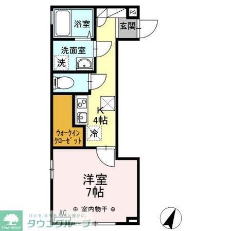 エクセル・フラットの物件間取画像